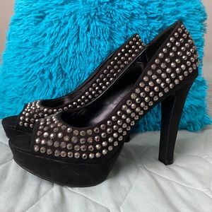 Studded Heels